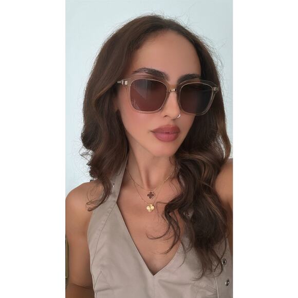NEW Saint Laurent SL457 Beige Unisex Sunglasses main image 5